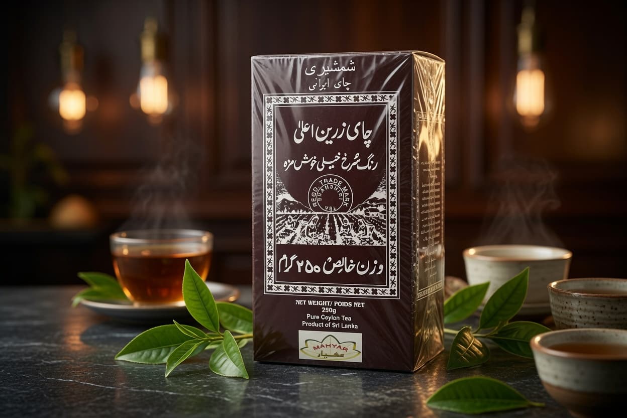 ۳۳- چای زرین اعلی (سیلان خالص)